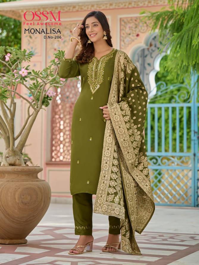 Monalisa By Ossm Readymade Suits Catalog